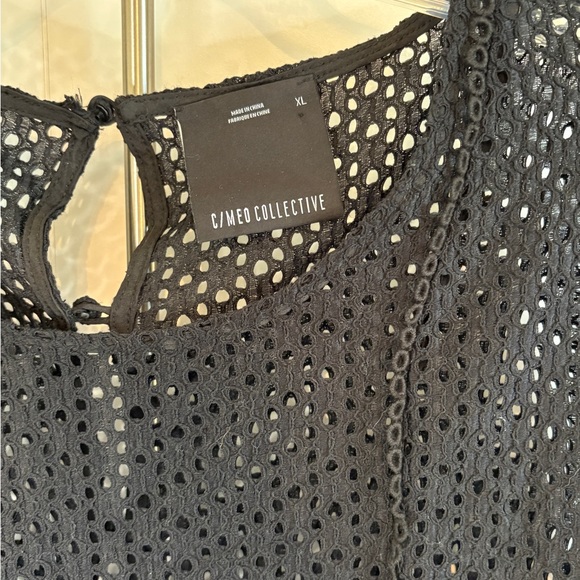 C/MEO Collective Black Eyelet Dress - Picture 2 of 11